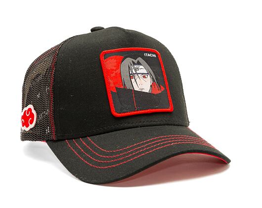 Kappe Capslab - Trucker Naruto - Itachi Uchiha - Black / Burgundy