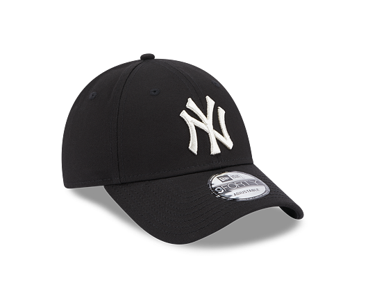 Damen Kappe New Era - MLB Metallic 9FORTY - NY Yankees - Black / Silver