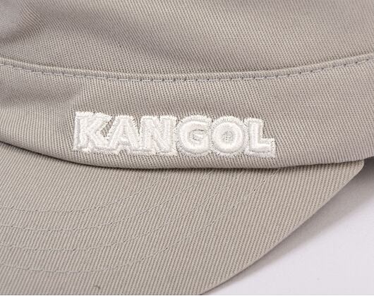 Kappe Kangol Cotton Twill Army Cap Silver