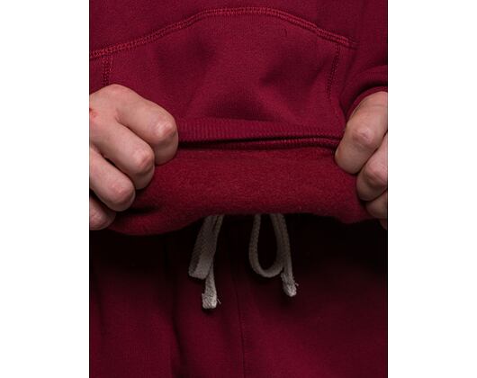 Pullover New Era Lifestyle Oversized Hoody Cardinal / Off White