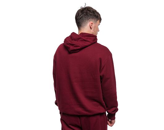 Pullover New Era League Essentials Oversized Hoody Detroit Tigers Cardinal / Optic White