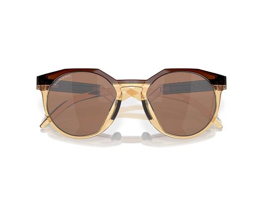 Sonnenbrille Oakley HSTN "Kylian Mbappé" Dark Amber/Light Curry - Prizm Tungsten