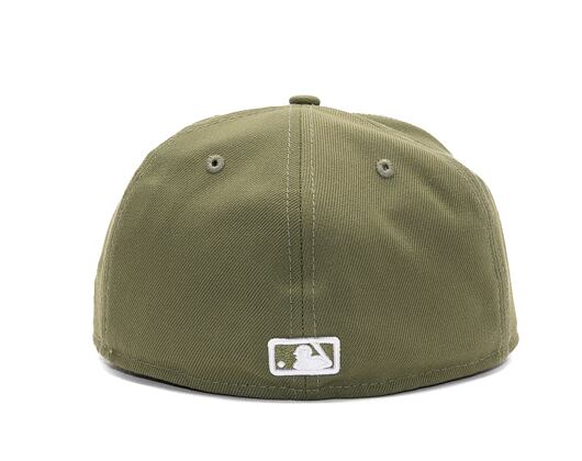 Kappe New Era - MLB Essential 59FIFTY - NY Yankees - New Olive / White