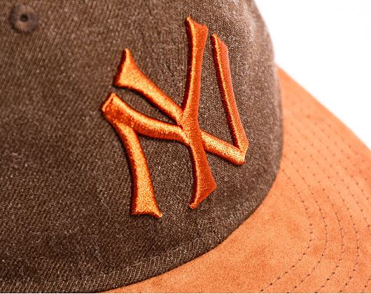 Kappe New Era 9FIFTY Retro Crown MLB Two-Tone Marl - NY Yankees - Walnut Brown