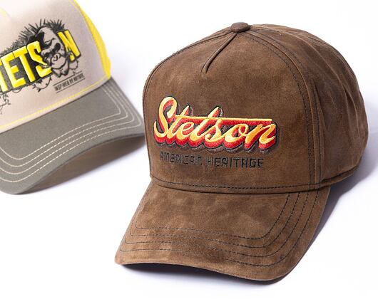 Kappe Stetson - Trucker Cap Oily Goat Suede - 65