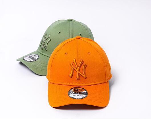 Kappe New Era - 39THIRTY MLB Essential NY Yankees - Orange