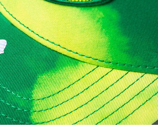 Kappe Von Dutch Trucker Boston - Cotton Twill - Green Tie Dye