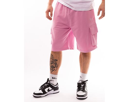 Shorts New Era Essentials Cargo Shorts Fondant Pink / White