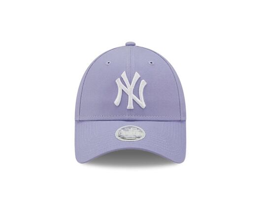 Damen Kappe New Era - Womens 9FORTY League Essential - NY Yankees - Lavender / White
