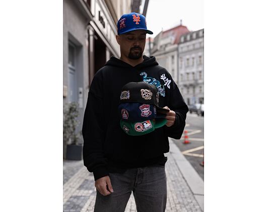 Kappe New Era 59FIFTY MLB Coops All Over Print Baltimore Orioles Cooperstown Team Color