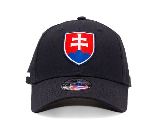 Kinder Kappe New Era 9FORTY Kids National Team - Slovakia Navy