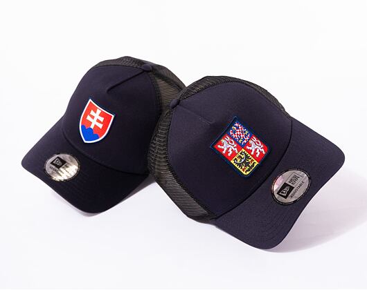 Kappe New Era 9FORTY Trucker National Team - Tschechien Navy