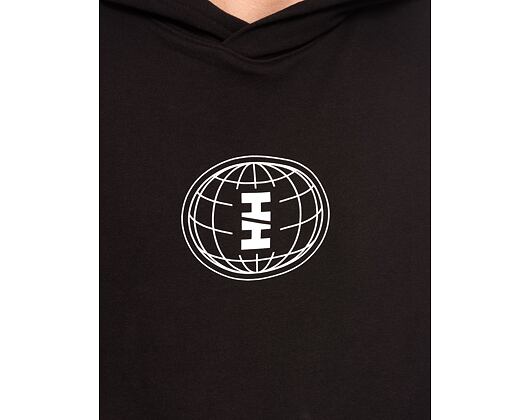 Pullover Helly Hansen Core Graphic Sweat Hoodie 993 Black