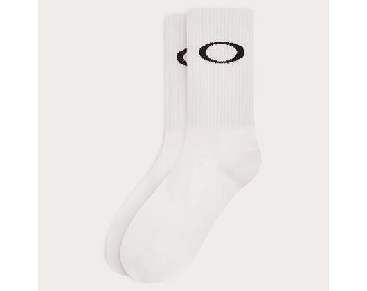 Socken Oakley Ellipse 3er Pack Crew Sock Weiß