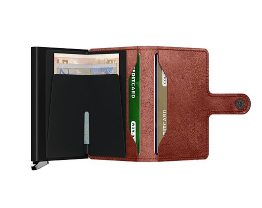 Geldbörse Secrid Miniwallet Basco Brown