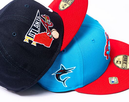 Kappe New Era 59FIFTY MLB "2021 City Connect" Official Miami Marlins - Team Color