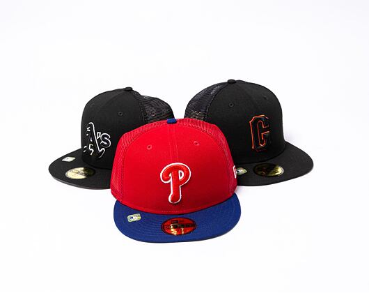 Kappe New Era 59FIFTY MLB "2022 Batting Practice" Philadelphia Phillies - Team Color