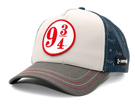 Kappe Capslab Harry Potter Trucker - Platform 9 3/4 - Grey / Blue
