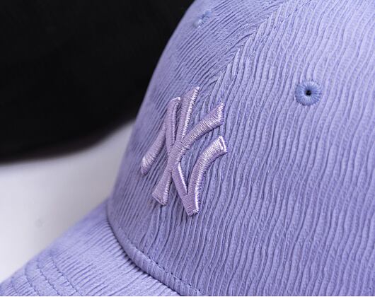 Damen Kappe New Era 9FORTY Womens MLB Ruching - NY Yankees - Pastel Lila