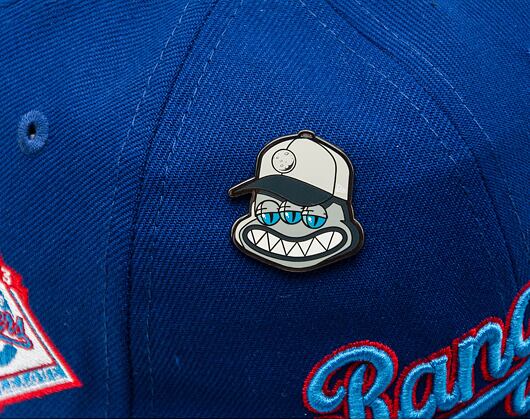 Kappe New Era 59FIFTY MLB Coops Pin Retro Crown Texas Rangers Cooperstown Team Color