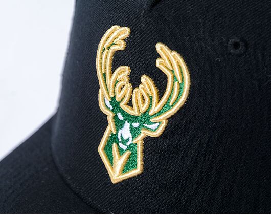 Kappe Mitchell & Ness - NBA Monogram Trucker Milwaukee Bucks Black