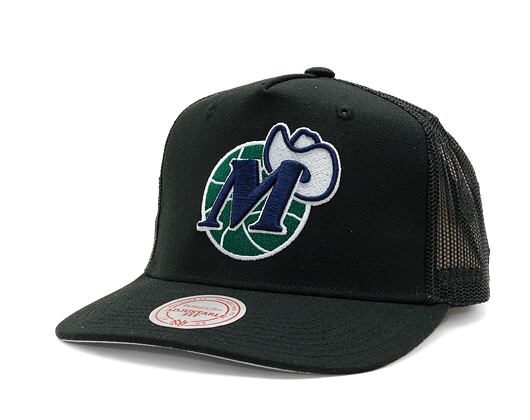 Kappe Mitchell & Ness - NBA Monogram Trucker Hwc Dallas Mavericks Black