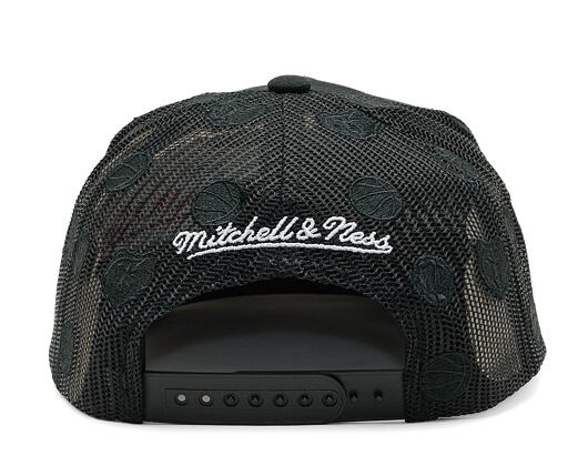 Kappe Mitchell & Ness - NBA Monogram Trucker Memphis Grizzlies Black