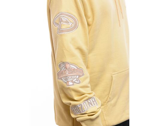 Pullover New Era MLB World Series Oversized Hoody Arizona Diamondbacks - Oat Milk / Ash Brown