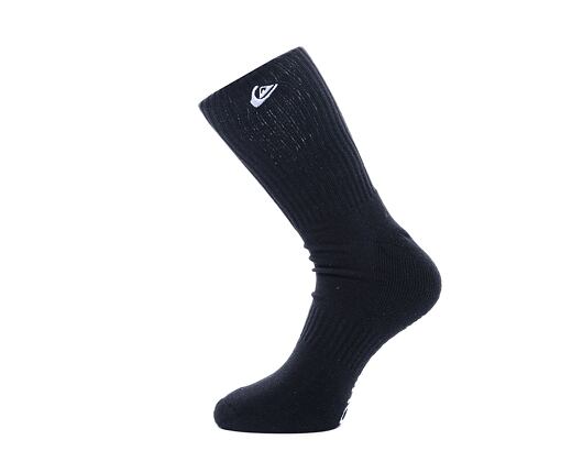 2 Paar Socken Quiksilver Basic Crew Socks Black