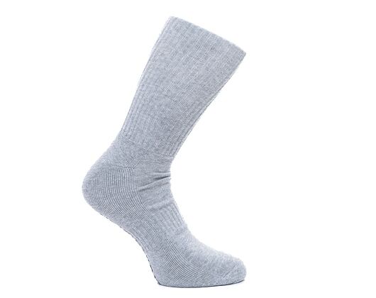 2 Paar Socken Quiksilver Basic Crew Socks White/Grey