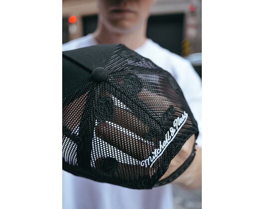 Kappe Mitchell & Ness - NBA Monogram Trucker Hwc Dallas Mavericks Black