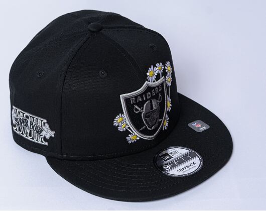 Kappe New Era - 9FIFTY Seasonal Flower - Las Vegas Raiders - Black