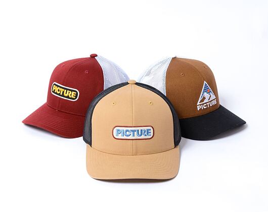 Kappe Picture Byam Trucker - Dark Stone