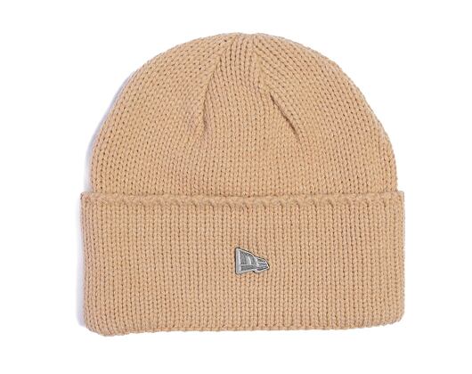 Mütze New Era - Medium Knit Wide Cuff Beanie - Beige