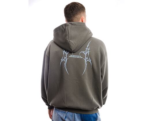 Pullover Karl Kani Small Signature Tribal OS Full Zip Hoodie anthracite