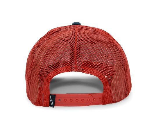 Kappe Alpinestars - Flag Snapback - White/Navy/Red