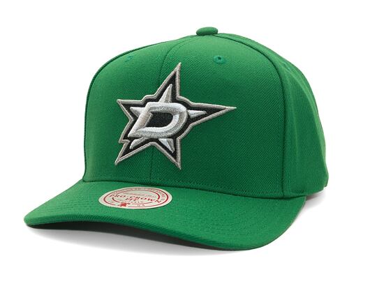 Kappe Mitchell & Ness - Team Ground 2.0 Pro Snapback - Dallas Stars - Grün