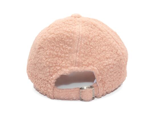 Damen Kappe New Era - 9FORTY Womens MLB Borg - NY Yankees - Blush Pink / White