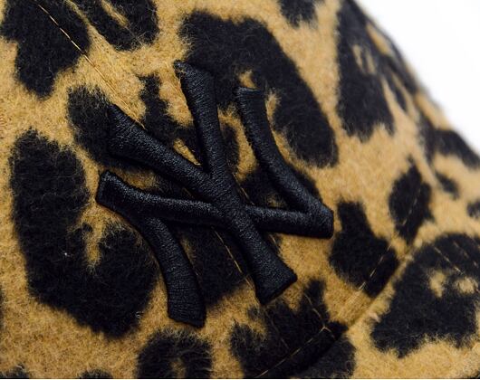 Damen Kappe New Era 9FORTY Womens MLB Leopard - NY Yankees - Leopard Camo / Black