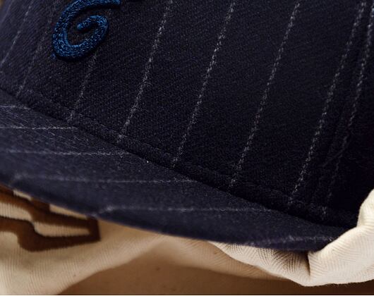 Kappe New Era - 59FIFTY × Shetland Moon® WoolStripe - Navy