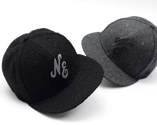Kappe New Era - 59FIFTY × Shetland Moon® Cloud Wool - Black