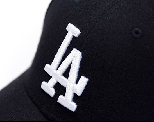 Kappe New Era - 9FORTY MLB Melton Medium - LA Dodgers - Black / White