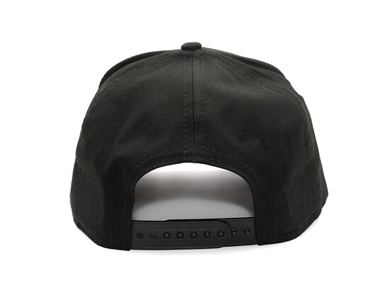 Kappe New Era - NFL Metallic Patch 9FORTY A-Frame - Las Vegas Raiders - Black / Silver