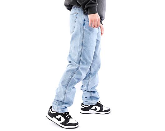 Hose Karl Kani Small Signature Baggy Five Pocket Denim light blue