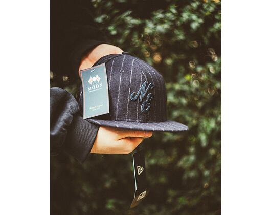 Kappe New Era - 59FIFTY × Shetland Moon® WoolStripe - Navy