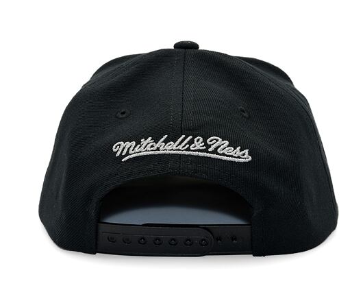 Kappe Mitchell & Ness - Shine On Snapback - Brooklyn Nets - Black