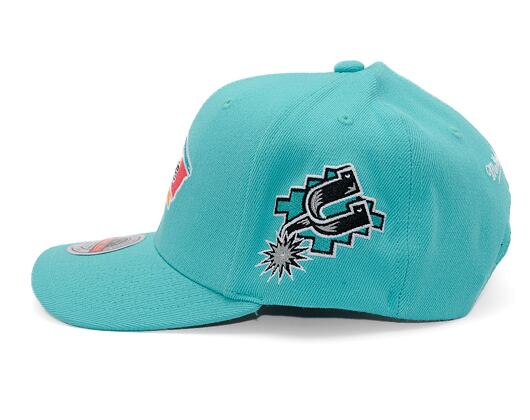 Kappe Mitchell & Ness NBA Home Town Classic Red San Antonio Spurs Teal