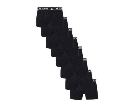 Pack Herren Boxershorts Karl Kani Retro Tape 8 Pack Boxer Briefs black