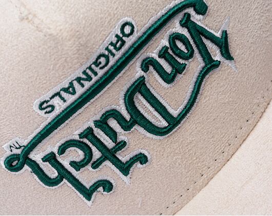 Kappe Von Dutch - Trucker Soho - Suede - Beige/ Green