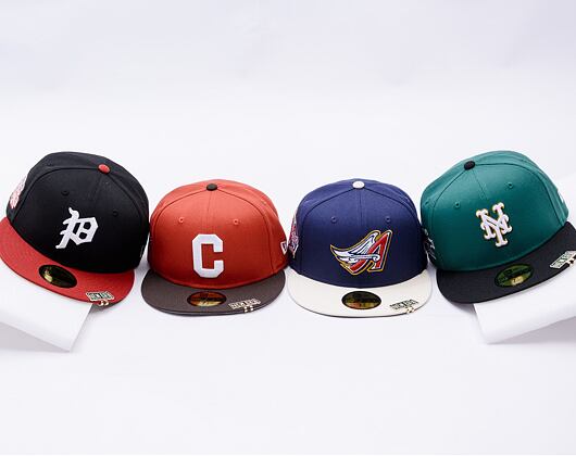 Kappe New Era - MLB Visor Clip 59FIFTY - Chicago Cubs - Rust / Brown